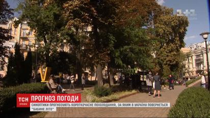 В Україні очікують короткочасне похолодання, а потім - чергове "бабине літо"