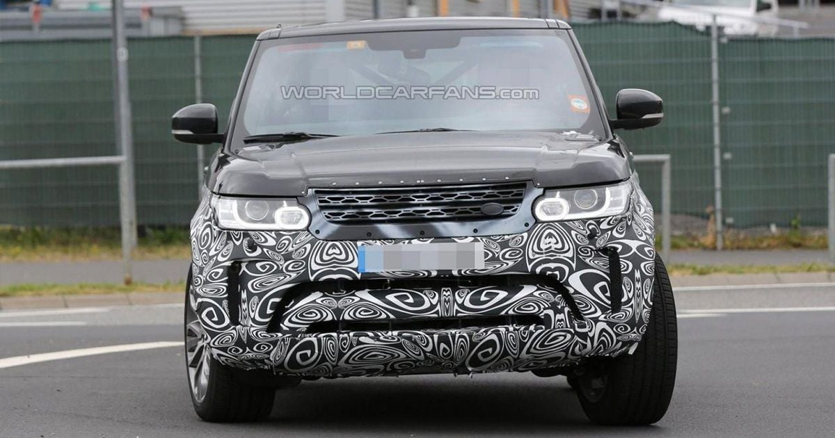 Британцы приступили к испытаниям обновленного Range Rover Sport