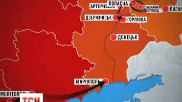 В суботу ввечері Донецьк потрапив під потужний обстріл