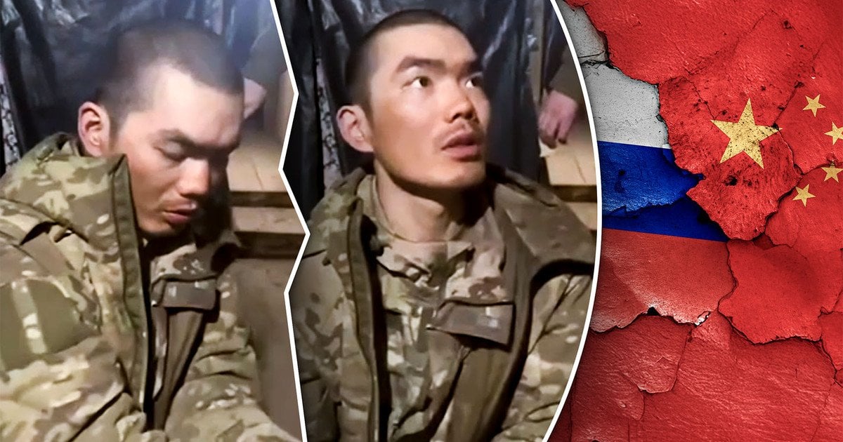 Пленные китайские военные