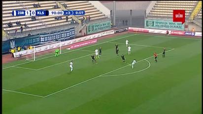 Заря – Колос - 2:0. Видео гола Кочергина