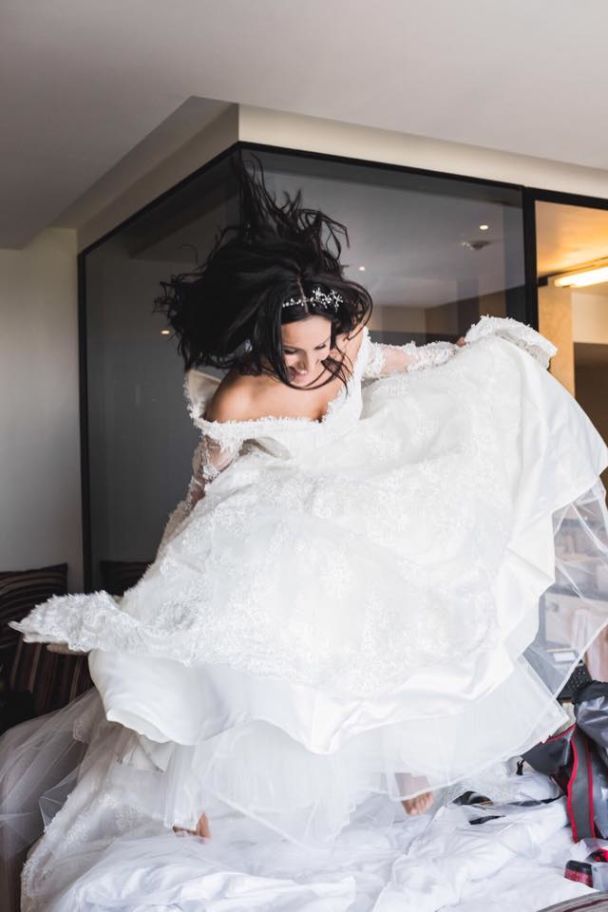 Весільне фото Джамали / © facebook.com/jamalamusic