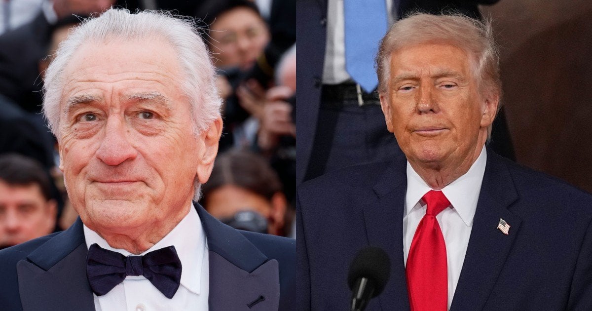 Роберт Де Ніро та Дональд Трамп