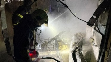 Атака на Київ_1 / © ДСНС