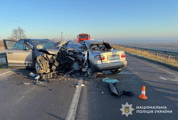 На місці аварії