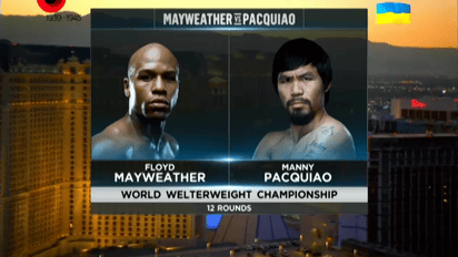 Мейвезер - Пакьяо. Видео боя