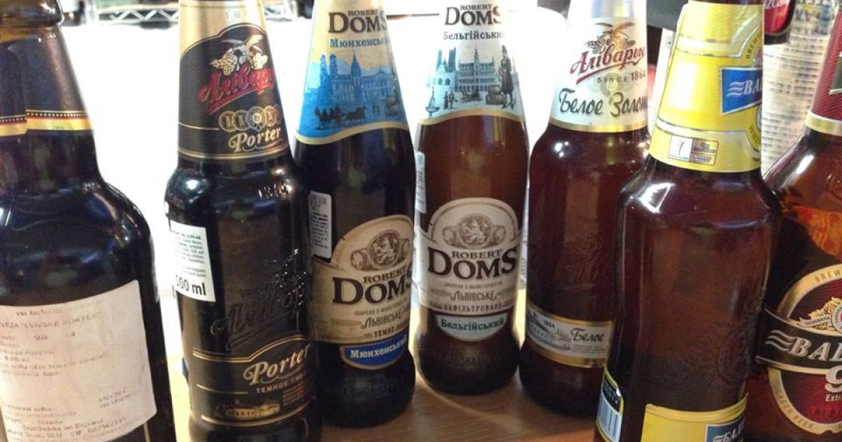росія спірила собі укр пиво _2 / © Facebook/Lesia Gasych