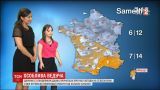 На французском телевидении ведущей погоды стала девушка с синдромом Дауна
