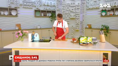 Как приготовить салат из стручковой фасоли - рецепт от Клопотенка