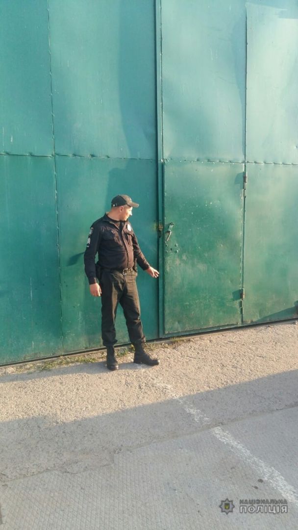 Бокс, в котором застрелился Мосякин / © ГУ Нацполиции в Николаевской области