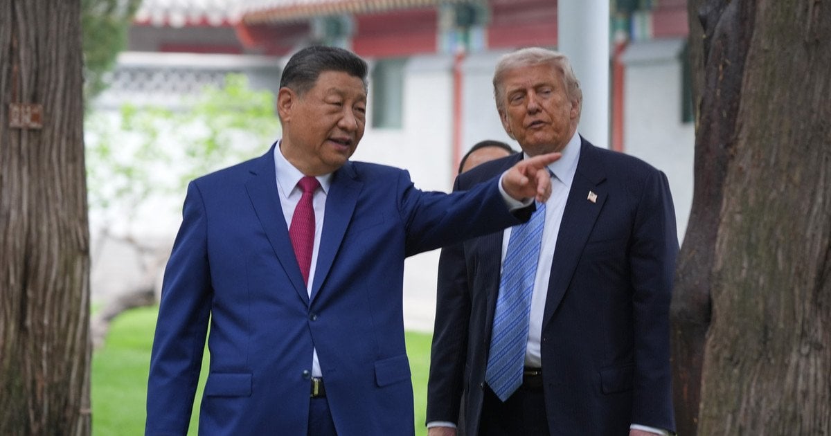 Си Цзиньпин и Дональд Трамп.