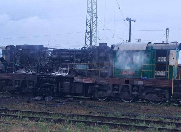 Нічна атака на залізницю. / © Укрзалізниця