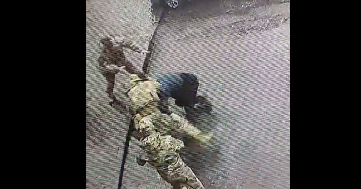 В Черкассах работники ТЦК устроили драку с гражданским