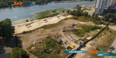 Скандальне будівництво біля води – Микільська Слобідка