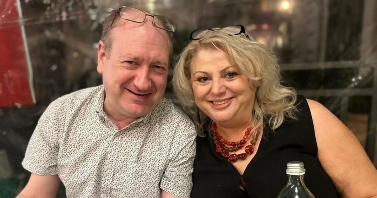 Хелен Тейлор с мужем