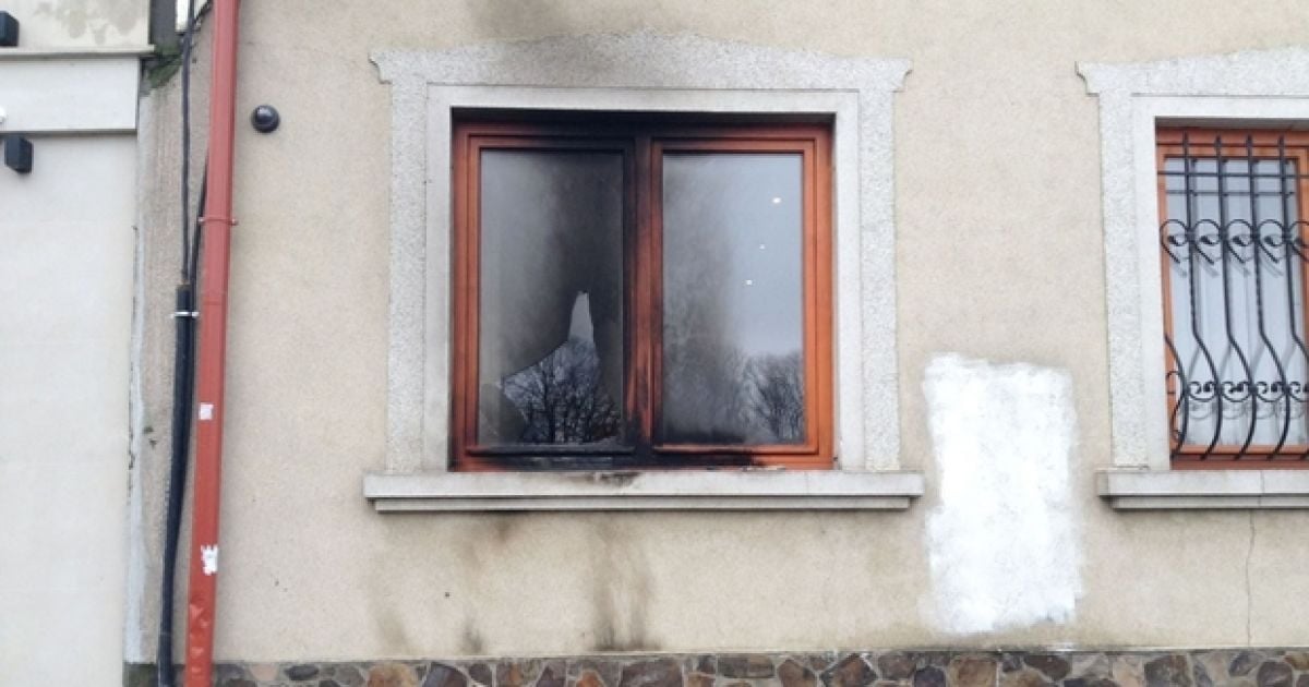 В МИД Украины отреагировали на поджог офиса венгерского союза в Ужгороде