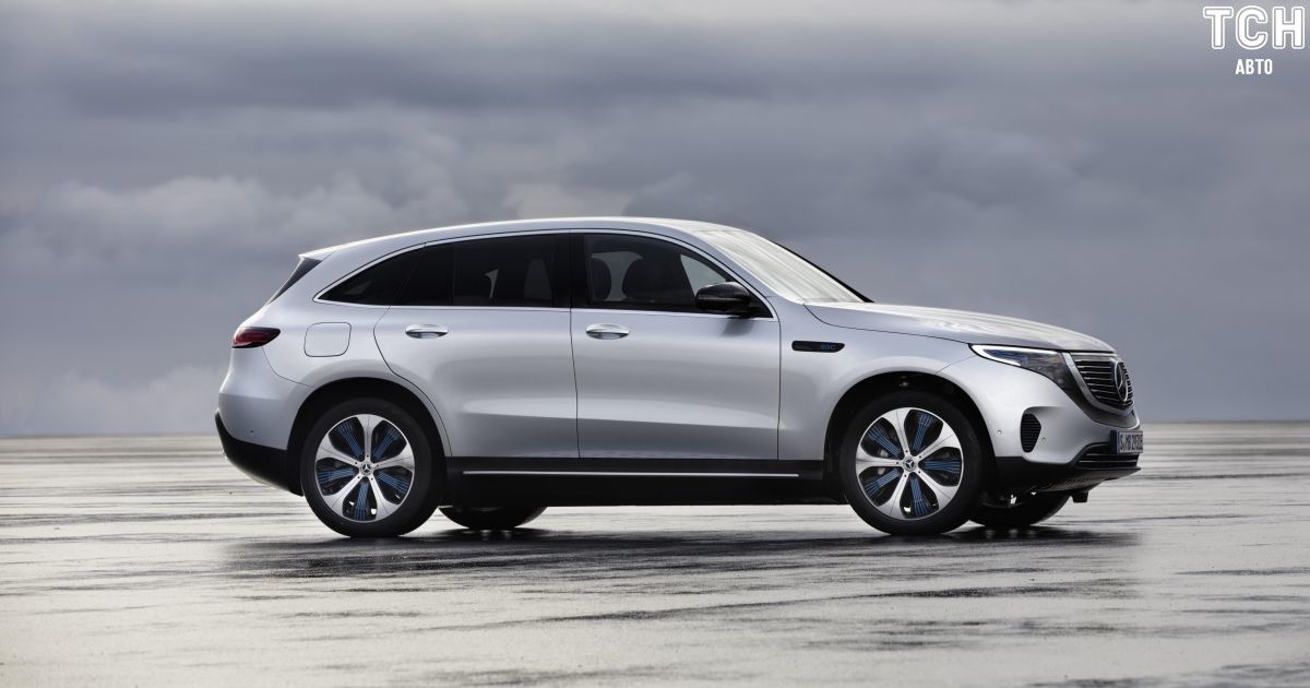 Миру показали первый электрический кроссовер Mercedes-Benz EQC