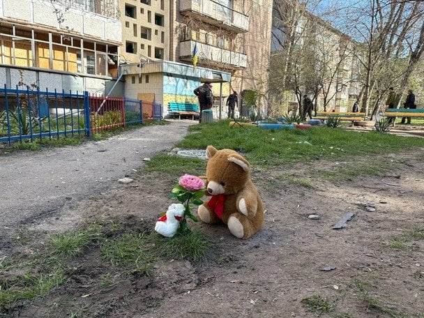 Дитячий майданчик, де сталася трагедія / © "Суспільне Черкаси"