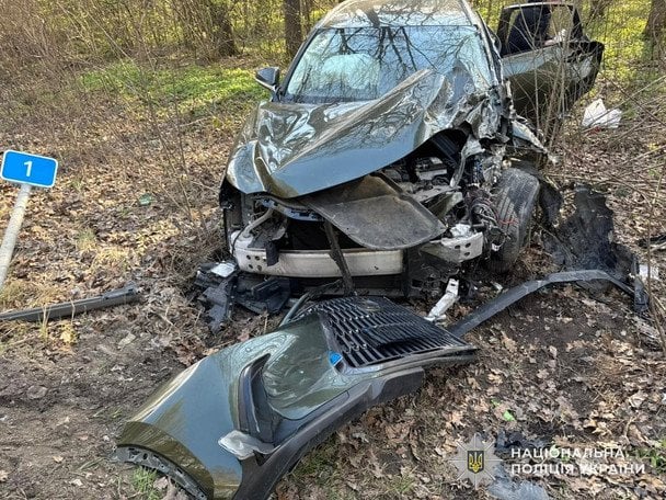 На місці аварії