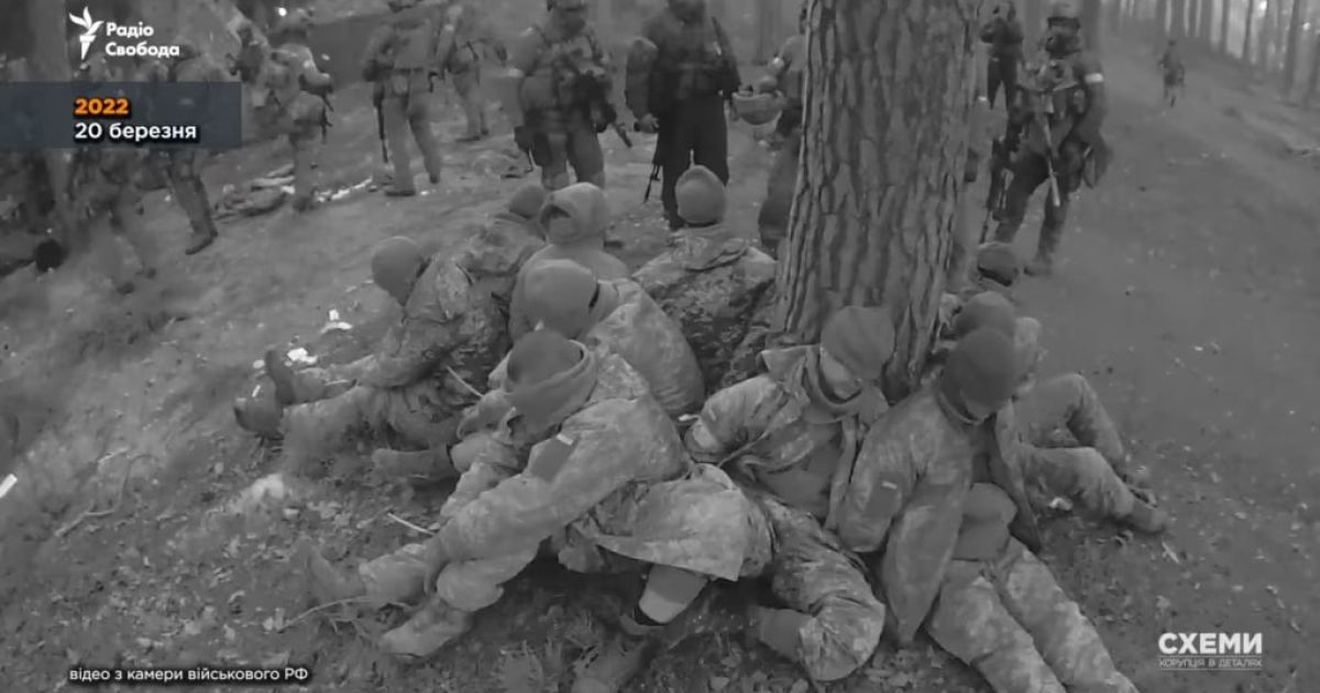 Українські захисники, яких взяли в полон у березні 2022 року та відправили до Наровлі