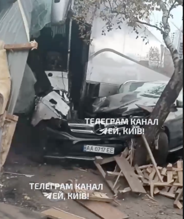 ДТП в Киеве 4 ноября