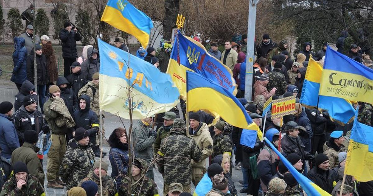 Погроми в Києві_4 / © Александр Рудоманов / Facebook
