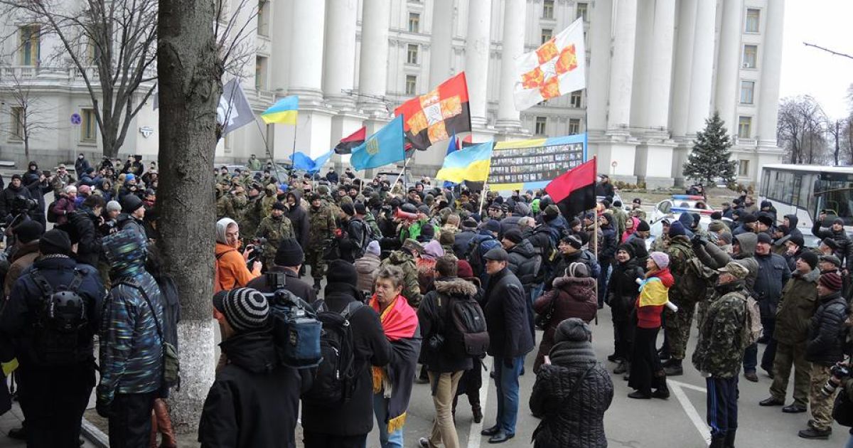 Погроми в Києві_6 / © Александр Рудоманов / Facebook