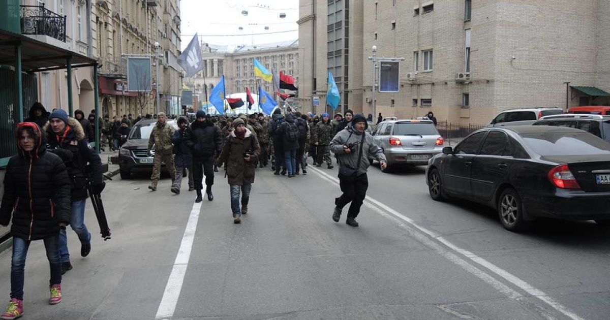 Погроми в Києві_9 / © Александр Рудоманов / Facebook