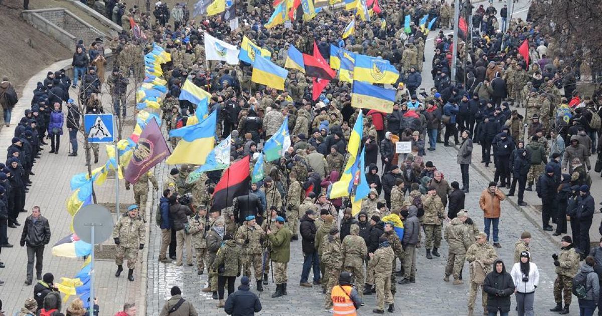 Погроми в Києві_13 / © Александр Рудоманов / Facebook