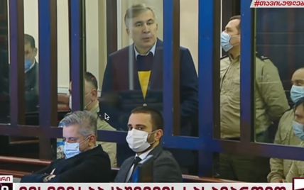 Саакашвили на суде обратился к украинским друзьям: просит защитить его от пыток