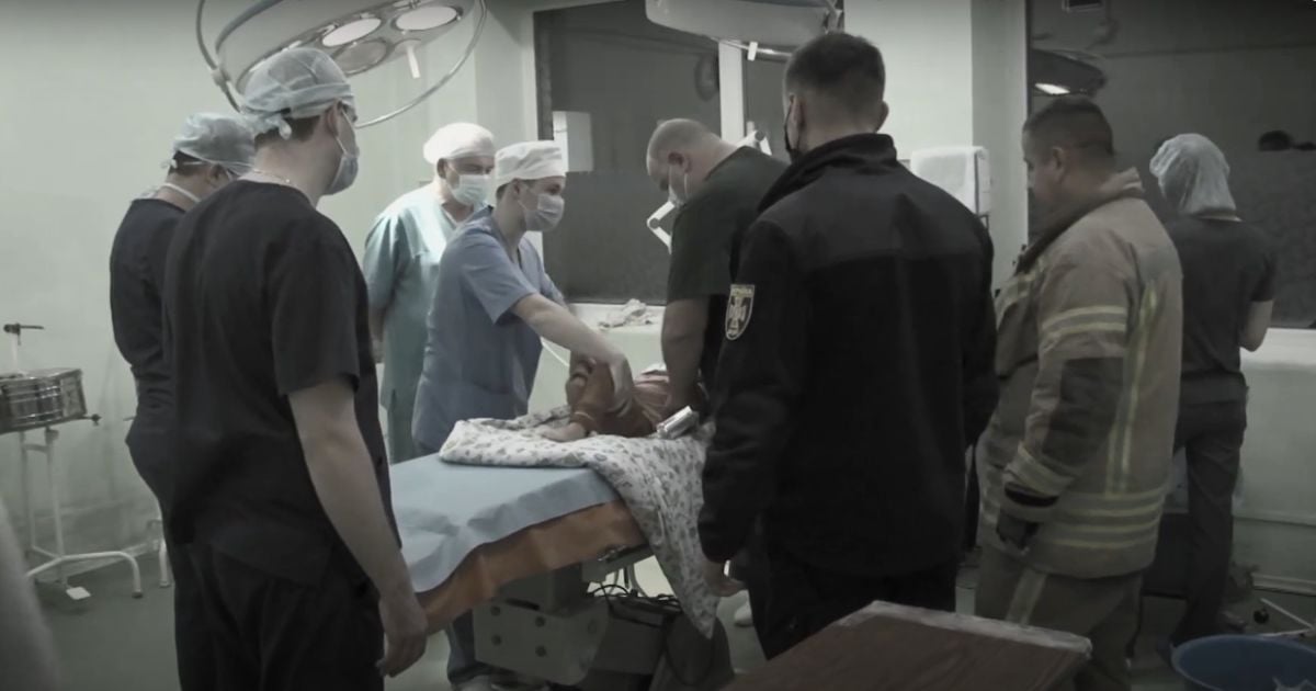 скріншот з відео ДСНС у Львівській області