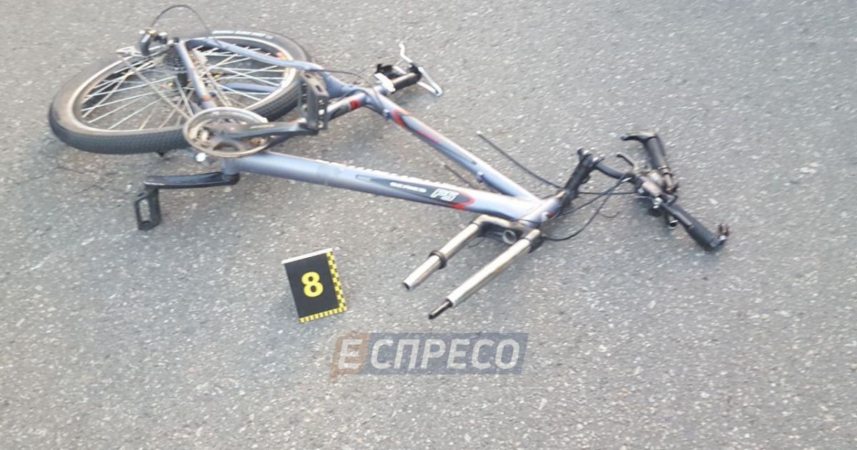 ДТП з велосипедистом у Києві_6 / © Еспресо.TV
