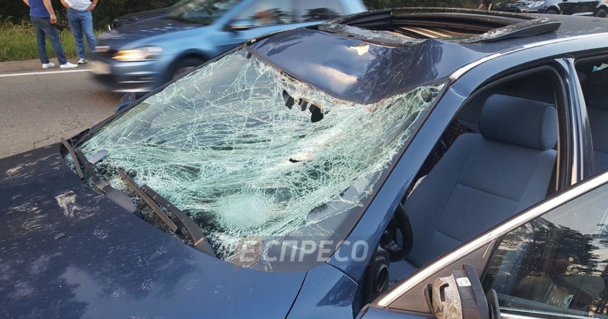 ДТП з велосипедистом у Києві_1 / © Еспресо.TV