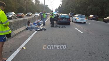 ДТП з велосипедистом у Києві_5 / © Еспресо.TV