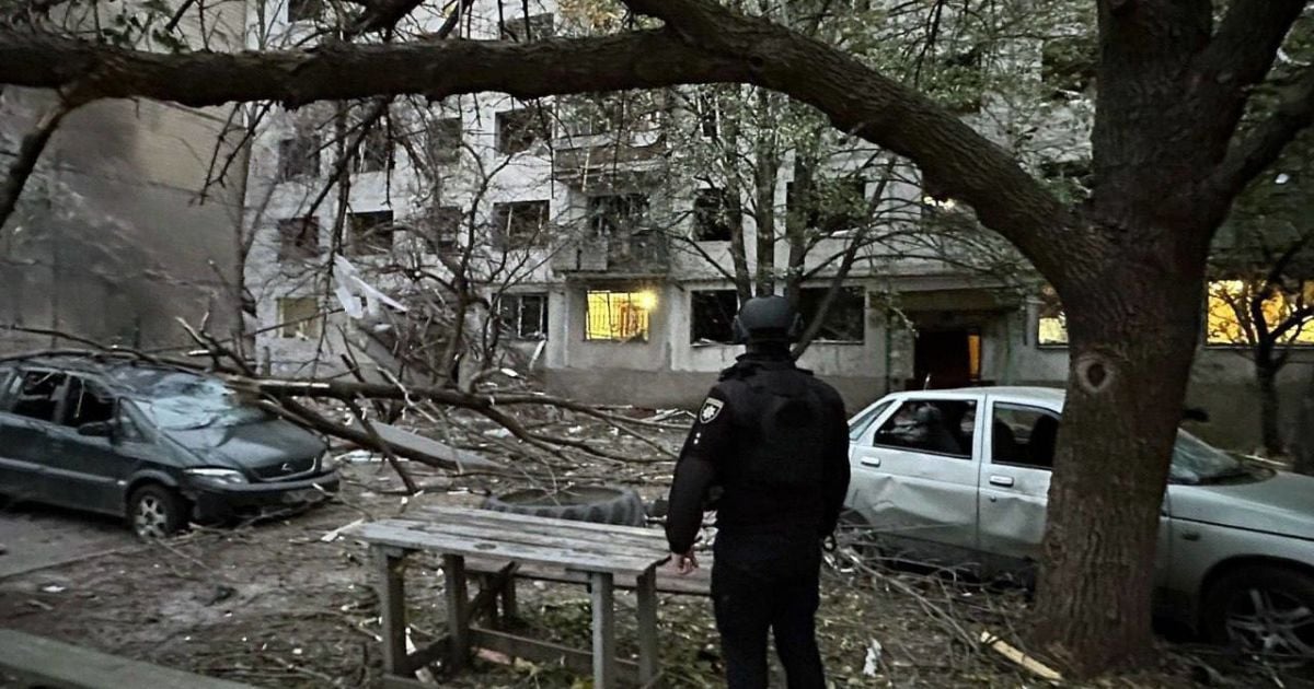 Последствия российского удара КАБами по Константиновке