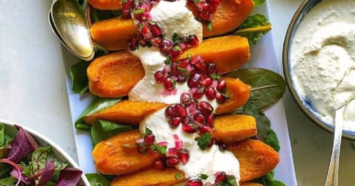 Запечений гарбуз з рикотою / Фото: https://www.facebook.com/helenkavivas