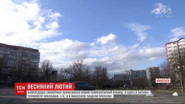 Весенний февраль: в Украине зафиксировали новый температурный рекорд