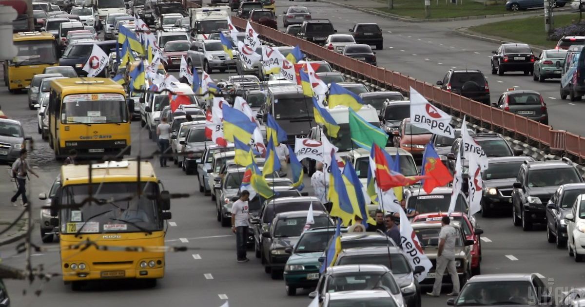 Автомайдан в Киеве