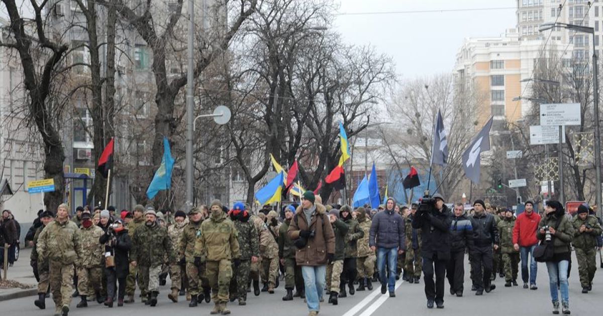 Погроми в Києві_2 / © Александр Рудоманов / Facebook