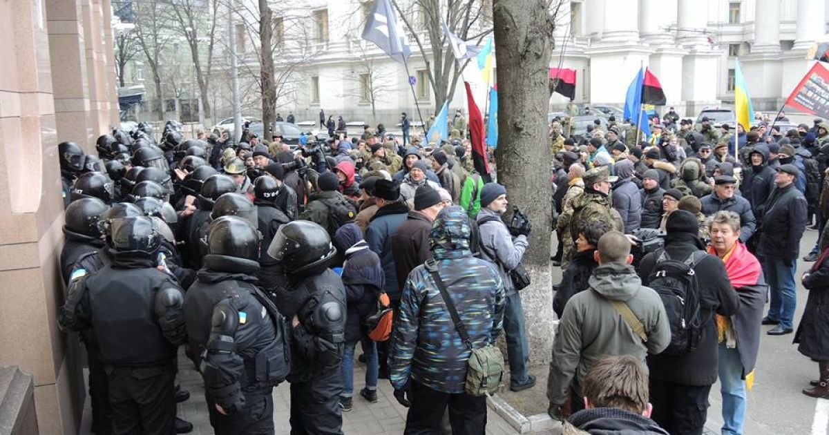 Погроми в Києві_15 / © Александр Рудоманов / Facebook