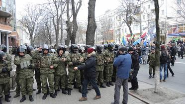 Погроми в Києві_3 / © Александр Рудоманов / Facebook