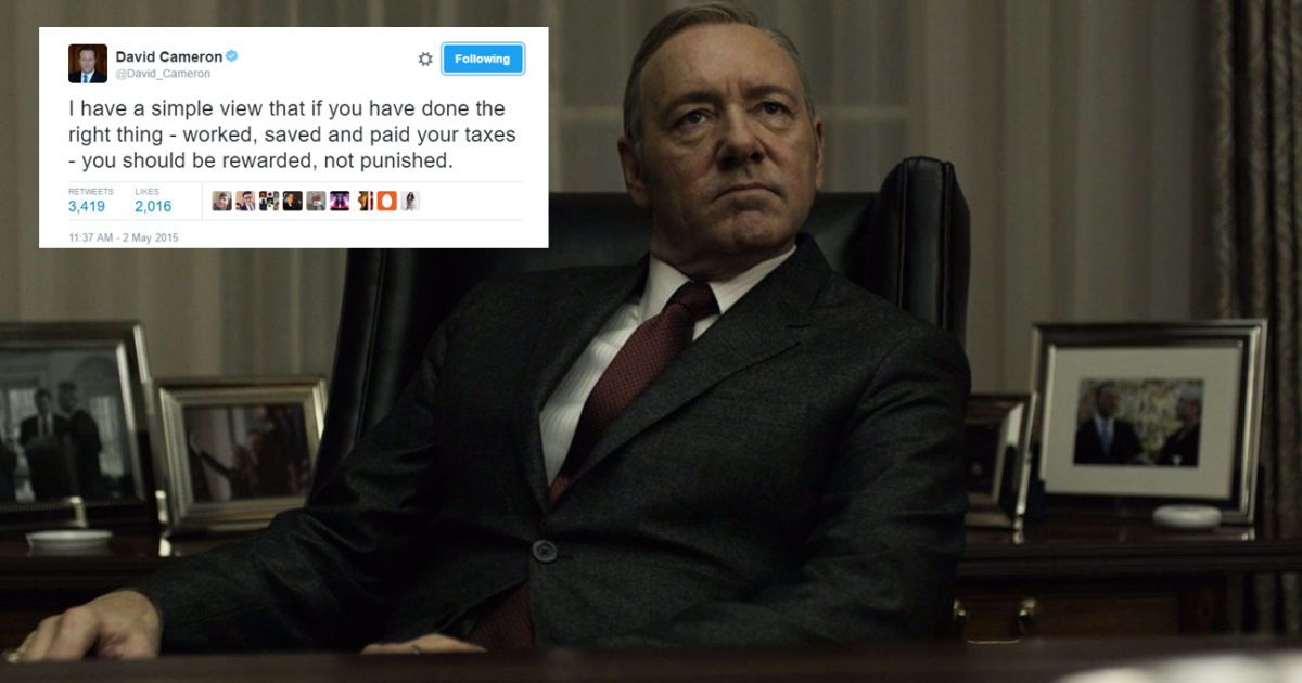 Офшорный скандал. Twitter "Карточного дома" уложил на лопатки премьера Великобритании