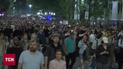 На протестах в Грузии заметили "титушек", которые избивали активистов