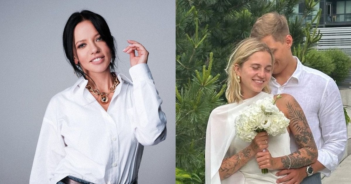 Ірина Горова та її донька з чоловіком