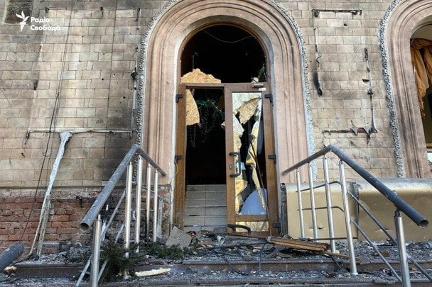 Удар по готелю у Слов'янську