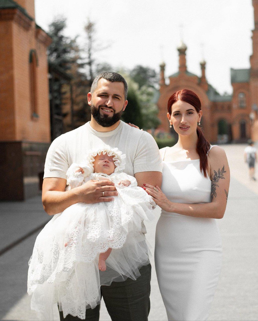 Евгения Изумрудная с мужем / © instagram.com/emerald.evgeniya