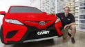 "Тойота" представила Camry, полностью сделанную из Lego