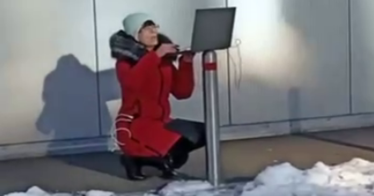 Скриншот с видео из открытых источников