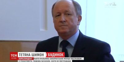 Привіт з минулого: невідомі поцілили з гранатомета в будинок екс-очільника Закарпатської міліції