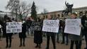 В Киеве митинговали против "Национальных дружин"